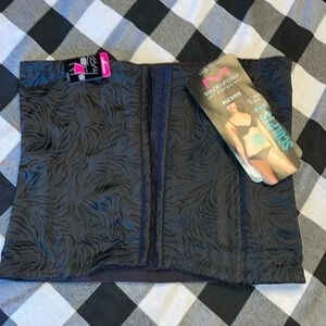 MAIDENFORM size XL 14/16 WAISTNIPPER BLACK NEW